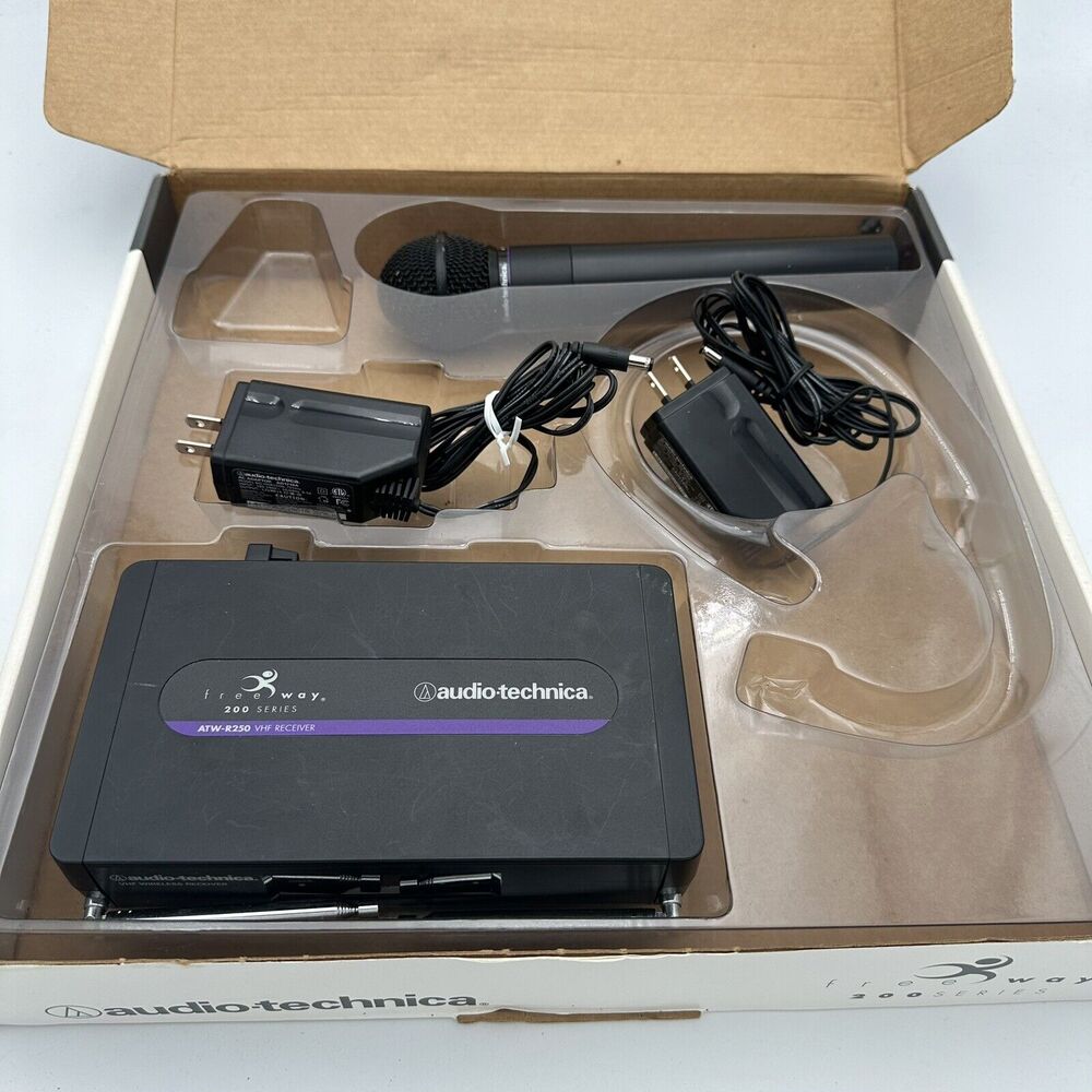 AudioTechnica Freeway 200 Series VHF Wireless System ATW-250 VHF